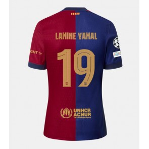 Barcelona Lamine Yamal #19 Replica Home Stadium Shirt 2024-25 Short Sleeve